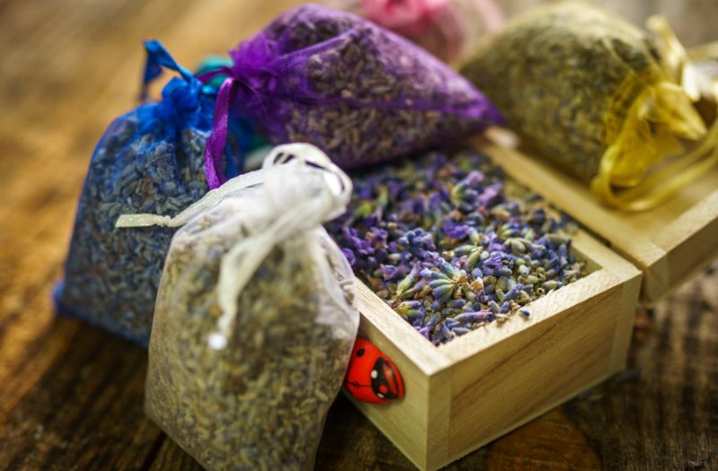 dried lavender packs